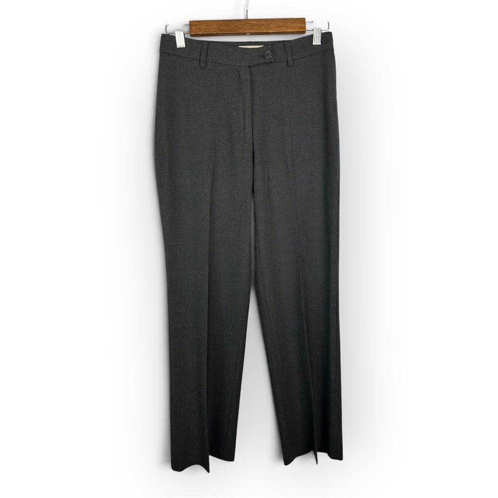Closed Womens 40 Gray Straight Leg Dress Pants Tailored Minimalist Office